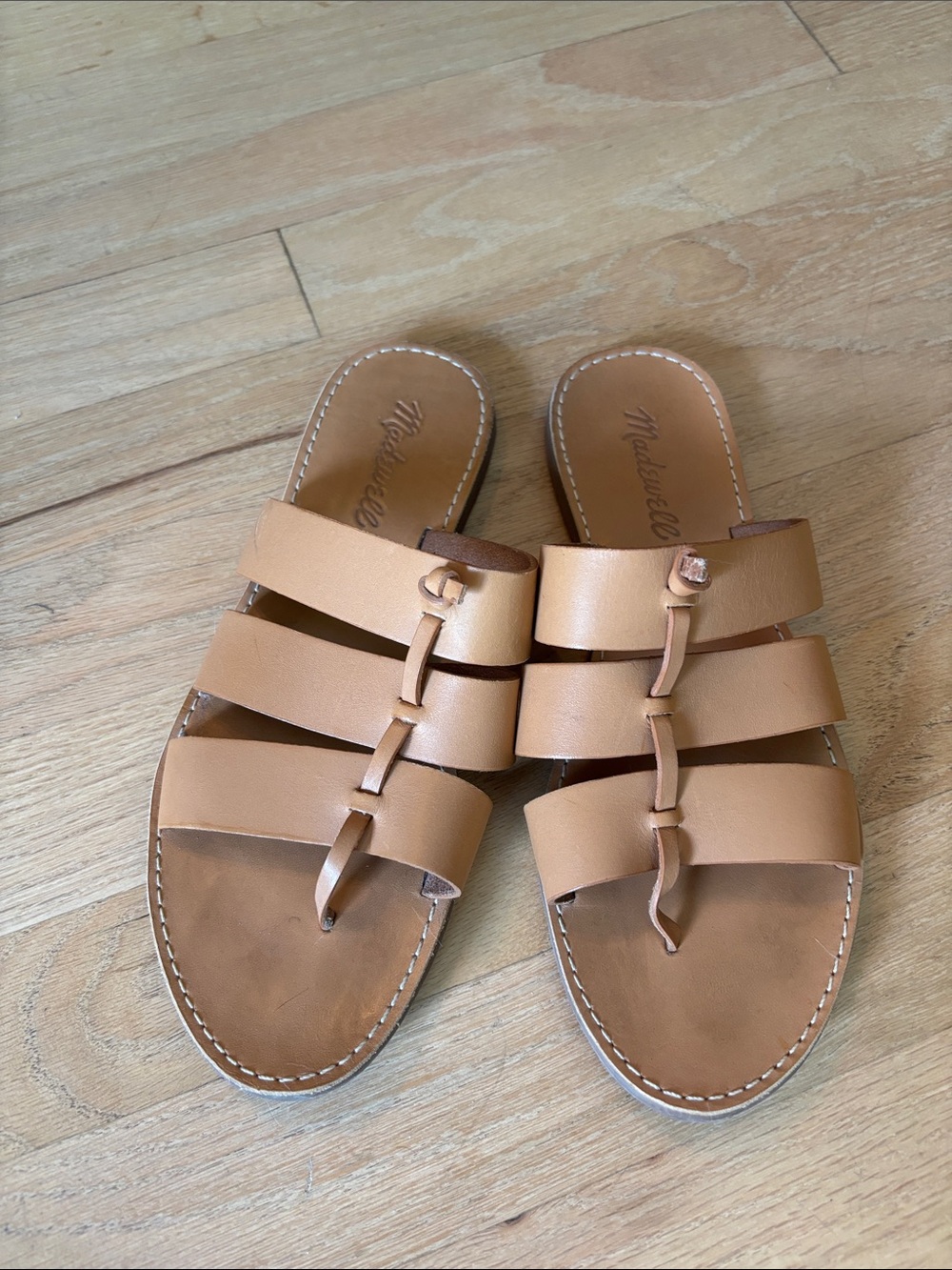 Madewell Leather Sandals 7 Tan